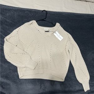 Cream Knit Sweater